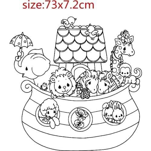 Animal pattern Transparent Clear Silicone Stamp/Seal for DIY scrapbooking/photo album Decorative clear stamp sheetstampons