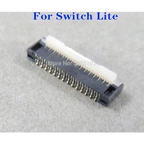 3PCS Original New For Nintendo Switch lite Console 29pin L button Ribbon Power Circuit flex cable motherboard plug socket