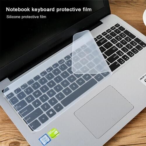 1Pc Silicone Laptop Keyboard Protective Film Waterproof Laptop Keyboard Cover 15.6 17 14 Notebook Keyboard cover dustproof film