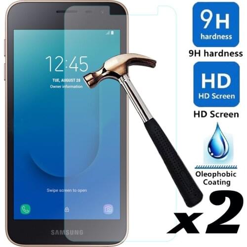2pcs/lot Tempered Glass Screen Protector For Samsung Galaxy J2Core Explosion-proof Films For Samsung Galaxy J2 Core J260 J260F
