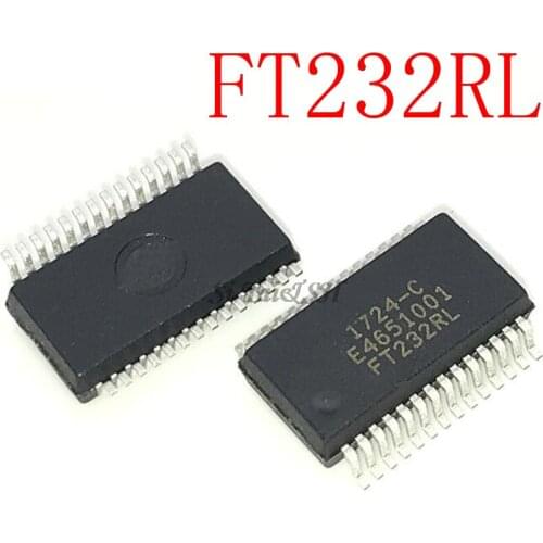 2pcs/lot FT232RL FT232 SSOP-28