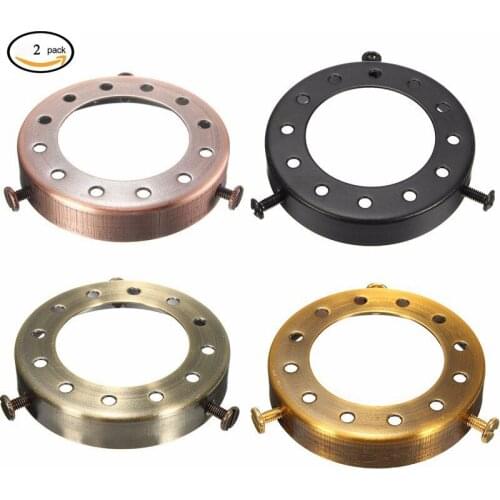 Edison Vintage Lighting Accessory Solid Brass Lamp Holder Accessories for Chandeliers Edison Industrial Vintage Multihole Cap