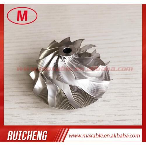 GT15-25 11+0 blades 38.62/52.00mm performance point milling Turbo Billet/milling/aluminum 2618 compressor wheel