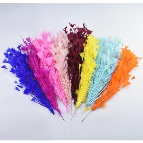 Goose Feathers Flower Wedding Corsages Pheasant Feathers for Crafts Headdress Decoration Accessories feathers for jewelry making