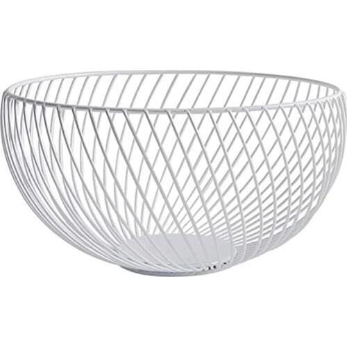 Fruit Basket, Fruit Vegetable, Egg, Bread Storage Bowl Holder Stand For Kitchen Counter, Cabinet And Pantry Stainless