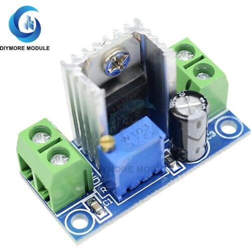LM317 DC-DC Converter Buck Step Down Circuit Board Module Linear Regulator LM317 Adjustable Voltage Regulator Power Supply