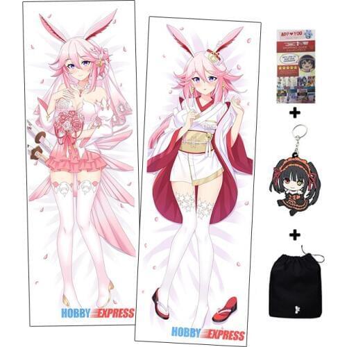 Hobby Express Houkai Impact 3rd Yae Sakura Dakimakura Japanese Otaku Waifu Hugging Body Pillow Cover ADP91044