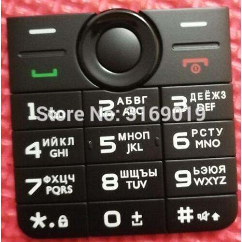 Original PHIXFTOP Russian keypads for Philips E168 Cellphone,ker button for Xenium CTE168 Mobile Phone,Russian alphabet
