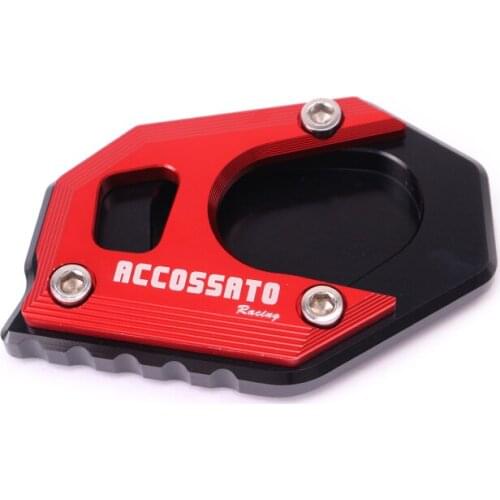 Motorcycle Accessories Kickstand Foot Stand Extension Pad Support Plate For KYMCO XCITING250 300 400