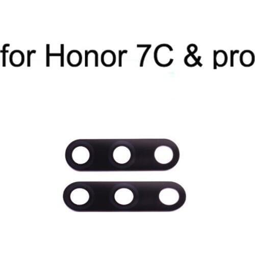 Back Camera Glass Lens For Huawei Honor 7C Pro Original Phone Housing Rear Camera Protective Glass Replacement For HUAWEI 7C