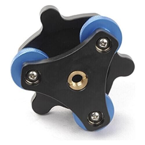 High Precision Camera Level Base Regulator Universal Adjustable RZ Leveler Base Measurement for Camera Horizontal Tripod Head