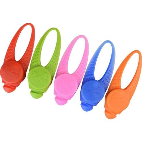 LED Dog Tag Light 3 Flashing Model Bright Waterproof Dog Collar Light Safety Light for Dog Walks & Outdoor Sport