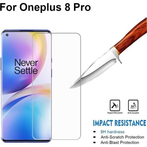 Tempered Glass for Oneplus 8Pro Screen Protector 9H 2.5D Explosion-proof Safety Protective Film for oneplus 8 pro protection
