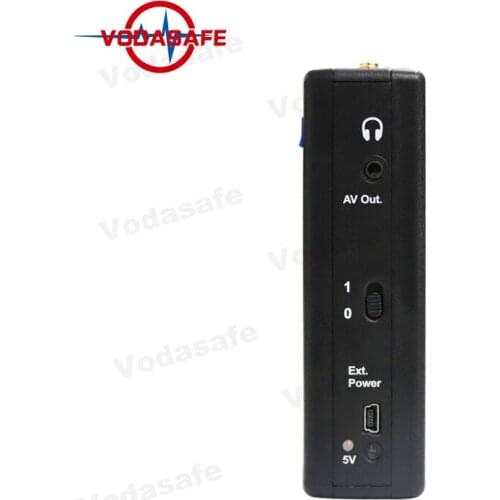1.2GHz/2.4GHz/5.8GHz Triband Hidden Camera Detector With Built-in Battery