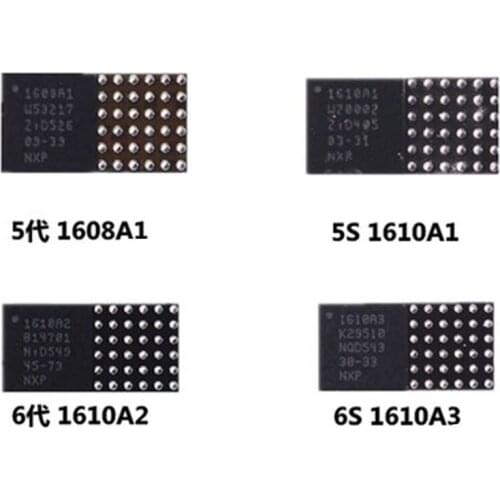 10PCS Charging IC 1610A1 1610A2 1610A3 1610A3B 1612A1 for Phone 5S 6 6plus 6s 6sp 7G 7P 8 8P X U2 Usb IC 36pins