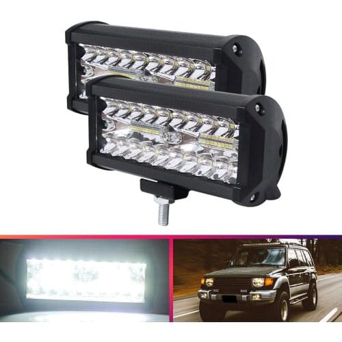 120W Led Work Light bar 4x4 Offroad Car Tractors SUV 4WD Truck Jeep boat Excavator ATV Flood Combo 40LED Bar lamps 12V 24V 1PCS