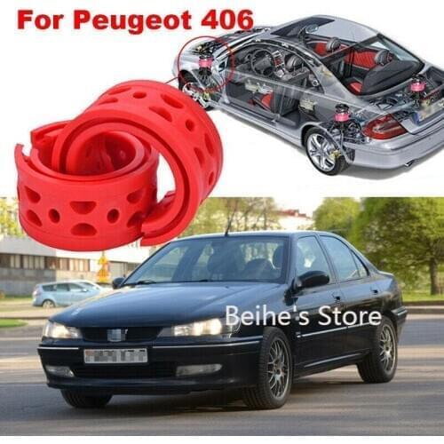 2x Car Front Shock Absorber Spring Bumper Power Cushion Buffer For Peugeot 406