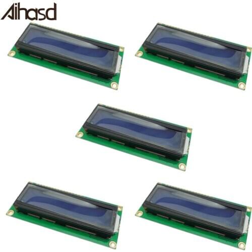 5PCS/LOT 1602 LCD Blue Screen 51 Supporting Learning Board With Backlighting