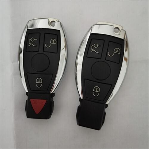 DAKATU 3/4 Buttons Remote Key Shell Cover Case For Benz W203 W210 W211 AMG W204 C E S CLS CLK CLA SLK Smart Car Key Shell