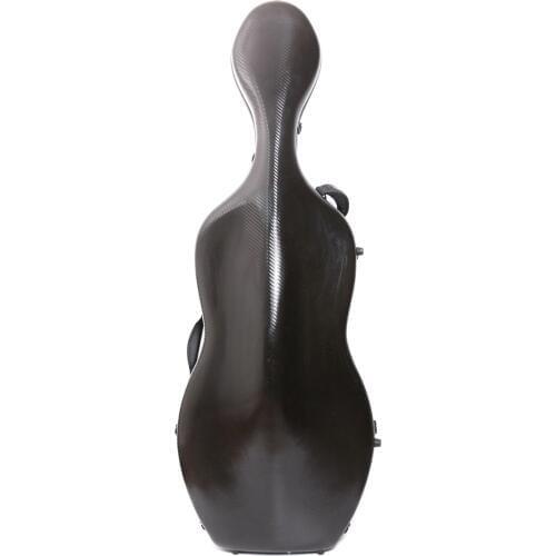 4/4 Cello Case Carbon fiber Black Cello Accessories & Parts High strength load-bearing 300KG