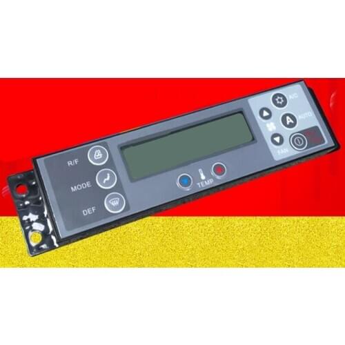 For CASE SUMITOMO 210/350/360/240/260A5 Air conditioning control panel swith excavator accessories