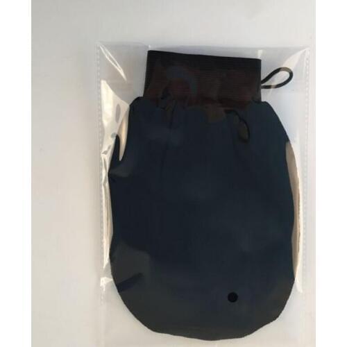 Black Rayon Moroccan Hammam Shower Bath Magic Peeling Glove Exfoliating Tan Remover LX1787
