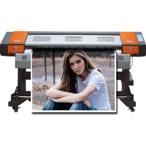 Digital Outdoor Printing Machine 180cm pvc Sticker One Dx5 Printhead Canvas Poster Printing Plotter