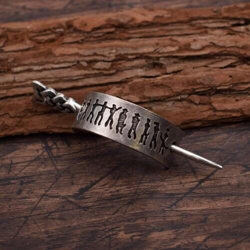 Tribal Dance Scandinavian Petroglyph Women hair sticks Hairpin Jewelry 12pcs/lots