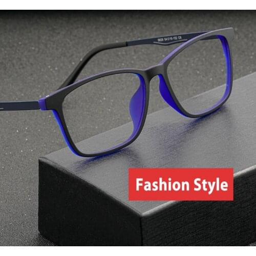 Optical Glasses Frame for Men and Women Eyewear Frame Eyeglasses Full Rim TR-90 Flexible Prescription Spectacles Eyewear Frame