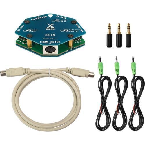 XIEGU CE-19 data interface expansion card/Radio transfer module X5105 G90 ACC port expansion/connect of PC data terminal/modem
