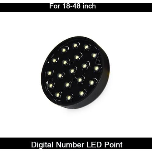 HD 4pcs/lot 80mm Outdoor Big Dot Apply to Large Number of 18 inches or More with Color Red Green White Yellow