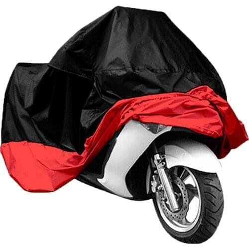 Universal Outdoor Motorcycle Motorbike ATV Scooter Waterproof Sun Block Protective Cover Rain Cover Protector 265cm Lo