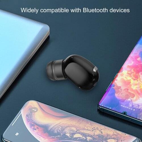 XT5 Bluetooth 5.0 Wireless Earphone IPX6 Waterproof In-ear Earbuds Good Sound Quality Long Standby Time Handsfree Headset