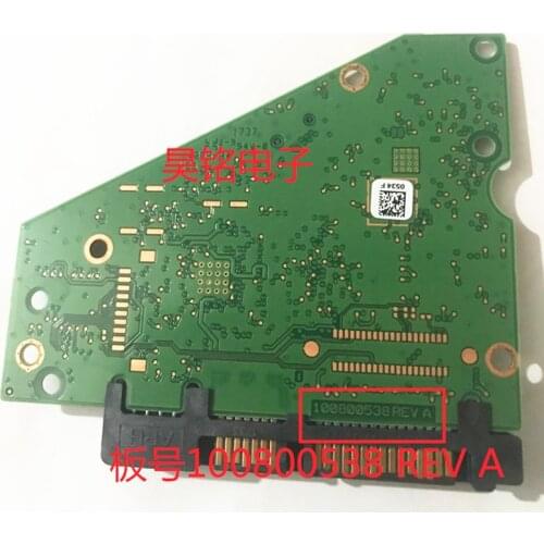 Hard drive parts PCB logic board printed circuit board 100800538 REV A / 0534 for Seagate 3.5 SATA hdd data recovery