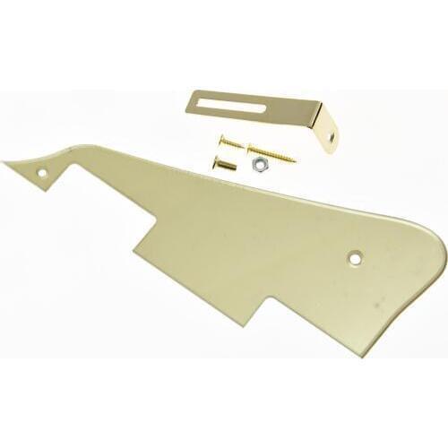 KAISH Gold Mirror with Gold Bracket LP Guitar Pickguard Scratch Plate