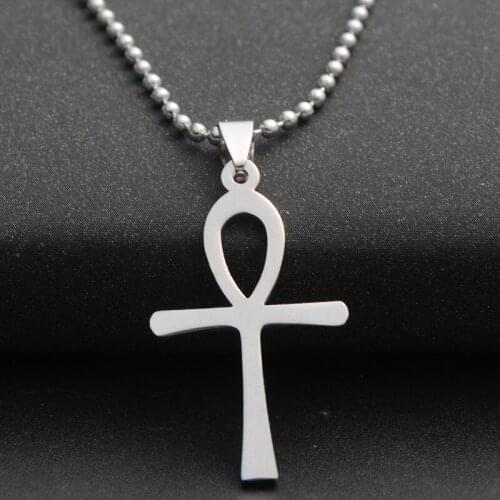 1pc Stainless Steel Love Heart woman Girl Cross blessing Necklace simple Religion Christian Jesus Cross Faith lucky gift jewelry