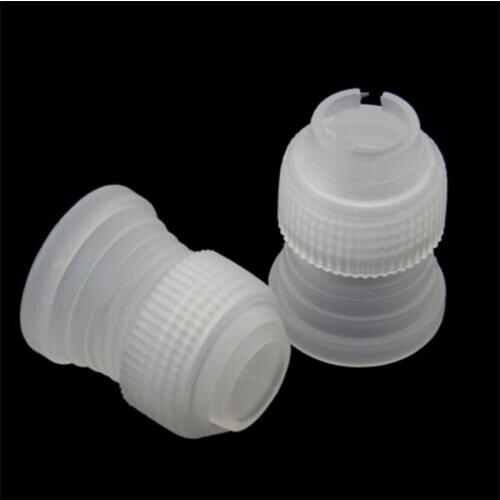 Fashion 5Pcs Icing Piping Nozzles Tips Cake Decorating Converter Coupler Pastry Tool Home Tips