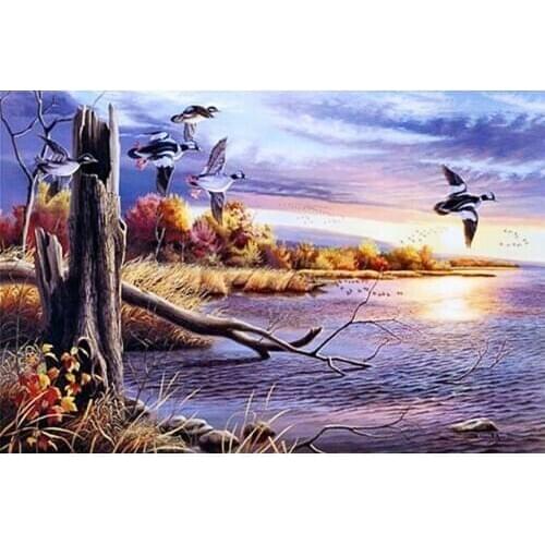 A14424 11CT/14CT/18CT/25CT/28CT tree patterns Counted Cross Stitch DIY Cross Stitch Kits Embroidery Needlework Sets