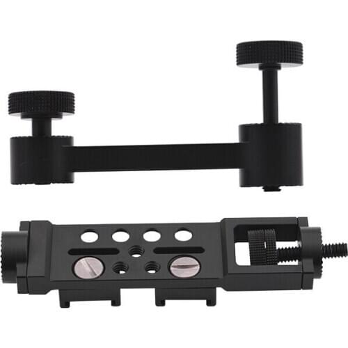 Aluminum for DJI OSMO Mobile 2 Extended Straight Extension Arm + Mount Holder for DJI OSMO Pro Smooth 4 Handheld Camera Gimbal
