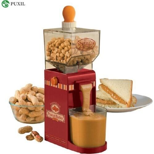 Household peanut butter maker machine mill hazelnut machine nut colloid mill machine Macadamia nuts grinder nut butter machine