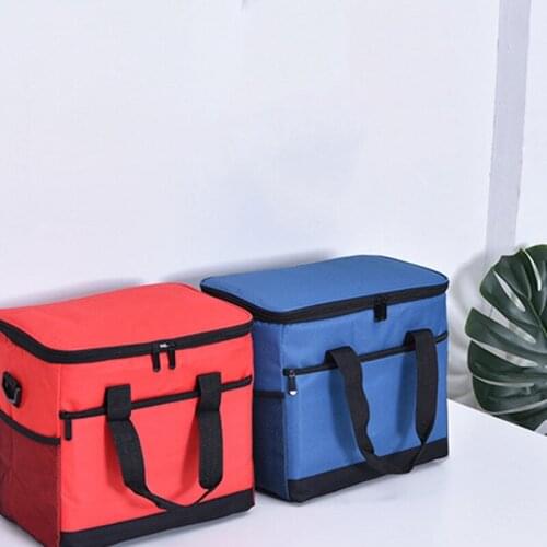 Hot kf-17L Portable Food Thermal Insulated Lunch Bag Large Camping Travel Picnic Cooler Drink Lunch Tote for Women Men