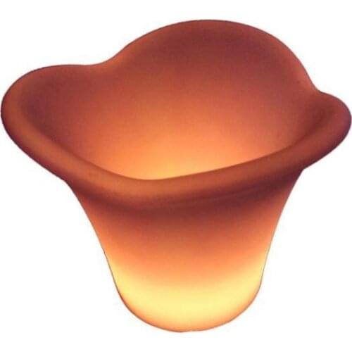 Hot sale luminous champagne buckets LED lighting flashing products ice bucket fiber optic fabric wine bottle holder bag