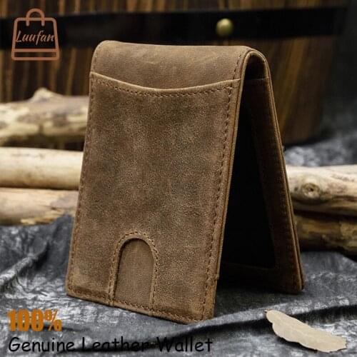 Мужские кошельки с зажимом для денег Luufan China At AliExpress