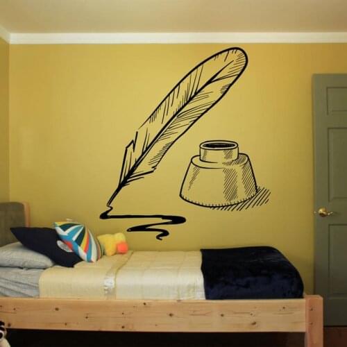 Books Wall Decal Library Reading room Book store Education School Wall Sticker Study Room Decor Vinyl Art Decor Decals B411