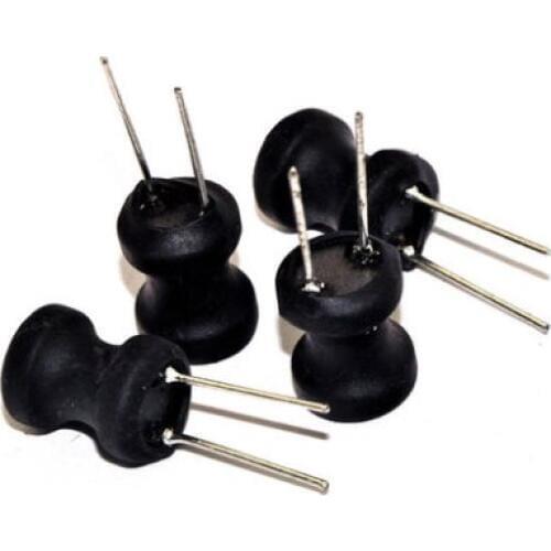 Unshielded Wirewound Inductor 0810 2.2uH 3.3uH 4.7uH 10uH 22uH 33uH 47uH 68uH 100uH 220UH Radial Leaded Power inductor 8x10mm