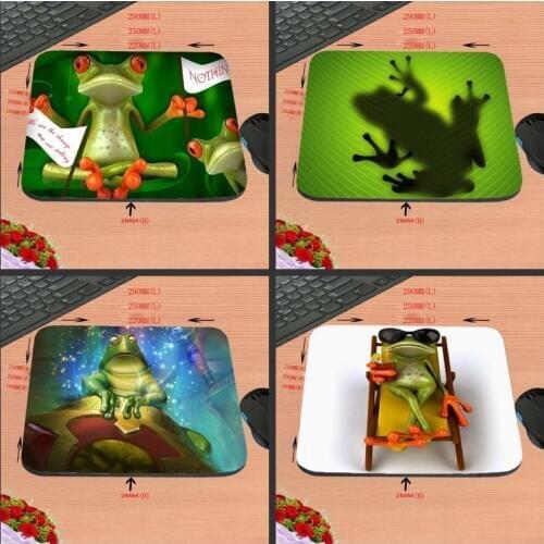 New Design Unique High Quality Desktop Pad The frog lovely animals Boy Hot Sale Mouse Pad Computer Gaming MousePads