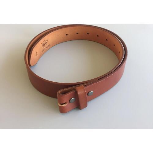 New Jeansfriend Classic Brown Genuine Leather Belt Solid Real Leather Belt Snap On Belt Gurtel
