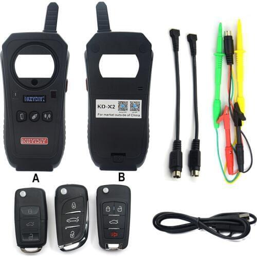 Original KEYDIY KD-X2 Remote Maker Unlocker kd x2 Generator-Transponder Cloning Device with 96bit 48 Transponder Copy Function