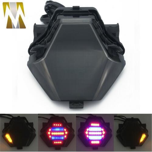 Tail Turn Signal Light For Yamaha R3 R25 MT03 MT07 Rear Brake Stop Signal Tail Light Integrated Blinker Stop Brake Signal Lamp