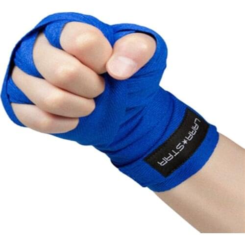 1pair 2.5M Quality 100%cotton Boxing handwrap MMA hand wrap Muay thai grappling bandage glove hand protector punch sand bag 2pcs
